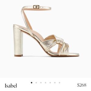 Inez “Isabel” in Soft Gd - WORN ONCE!